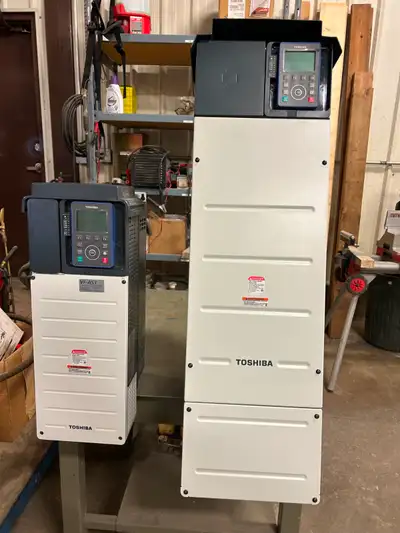 Toshiba 5 and 25Hp VFD's, View more