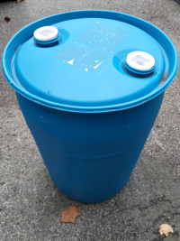 30 gallons food grade barrels 