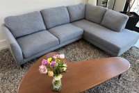 Structube “Doug” Sofa right-facing sectional