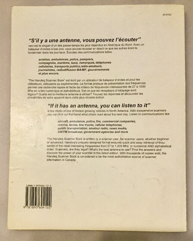 Livre Haruteq Scanner Book - Quebec & Atlantic Canada - 1998 dans Manuels  à Laval/Rive Nord - Image 4
