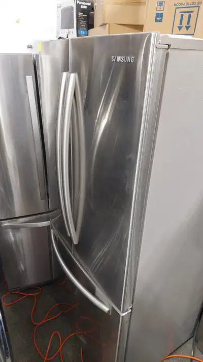 Fridge 30" Samsung French Door- Stainless Steel -Used, View more
