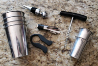 10 piece BAR kit / wine tools & accessories