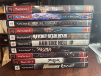 Sony PS2 vintage games for sale - OPEN AD FOR PRICING