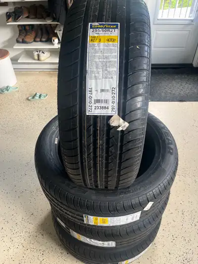 I am selling a brand new set of four Goodyear Eagle NCT 5 tires in size 255/50R21, perfect for upgra...