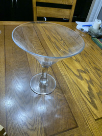 Giant martini glass serving bowl