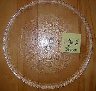PLAQUE DE VERRE MICRO-ONDES (3$), View more