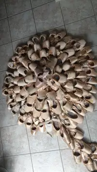 Over 100 pairs of used ballet pointe shoes!