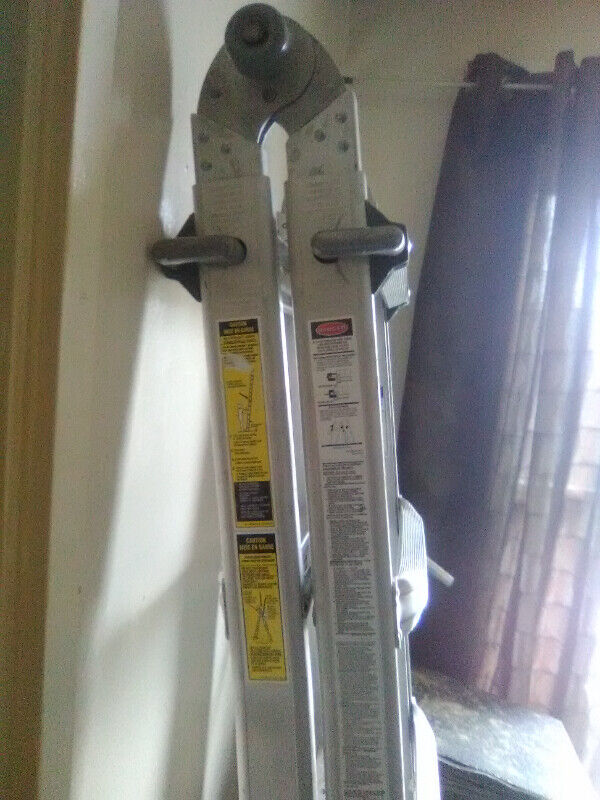 Brand ''New'' Mastercraft grade 1a multitask ladder, 25ft , Ladders