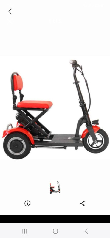 Daymak Portable Mobility Scooter in Health & Special Needs in Pembroke