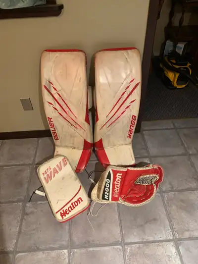 senior hockey goalie equipment , View more