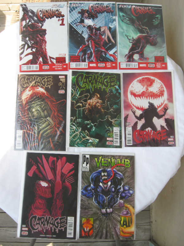 MARVEL COMICS featuring VENOM (w Spiderman) CARNAGE Wild Thing.. dans Bandes dessinées  à Ville de Montréal