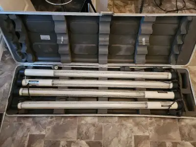 Rare Military Surplus Industrial Shop Lights - Bruce Industries , View more