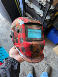 Almost brand new welding helmet