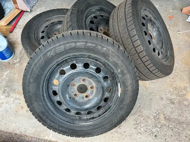 TOYOTA CAMRY OR HONDA ACCORD 215/60/16 KAPSEN WINTERTIRE 5*114.3 in Tires & Rims in City of Toronto - Image 2