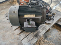 20 hp electric motor old but still runs well 