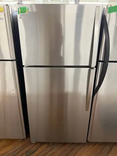  Whirlpool stainless steel Two door fridge, View more