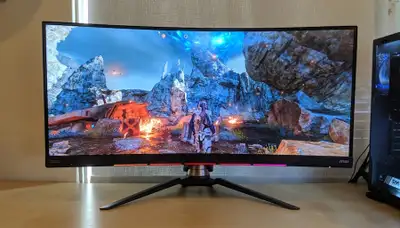 MSI Optix MPG341CQR Curved Ultrawide Monitor, View more