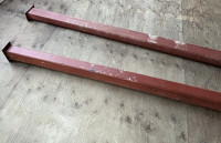 3" x 4" Steel Column / Steel Post - Length: 109.75" (9.15 Feet)