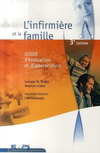 L'Infirmière et la famille  3ème édition - guide d'évaluation
