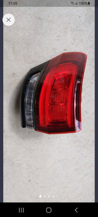 2021 Jeep Grand Cherokee Drivers Side Taillight 