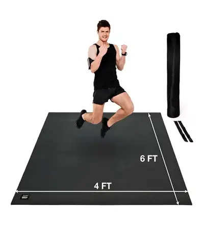 6ft x 4ft premium large exercise mats - New!!, View more