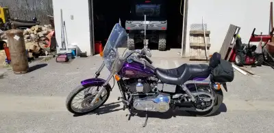 2001 Dyna Wide Glide, (considered a classic), this July it will be 25 yrs old....low kms, immaculate...