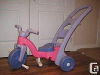 Radio Flyer Girls Tricycle Pink and Disney Rapunzel Patio Set