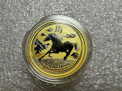 Pièce or cheval/bullion gold horse 2014 1/10 oz dans Art et objets de collection  à Ville de Montréal - Image 2