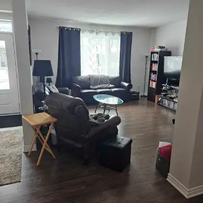 Available April 30 or May 30 Unfurnished for 850 1 Year Sublease with option to extend. First and la...