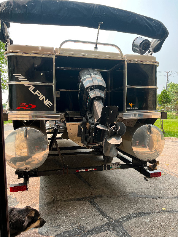 Pontoon boat for sale Powerboats & Motorboats Winnipeg Kijiji