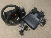Logitech Driving Force GT Force Feedback Racing Wheel
