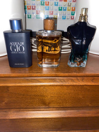 3 colognes lightly used open too offers