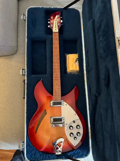 1996 Rickenbacker 330 Fireglo Electric Guitar, View more