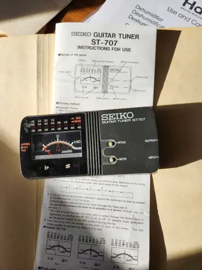 Seiko Guitar Tuner ST-707, View more
