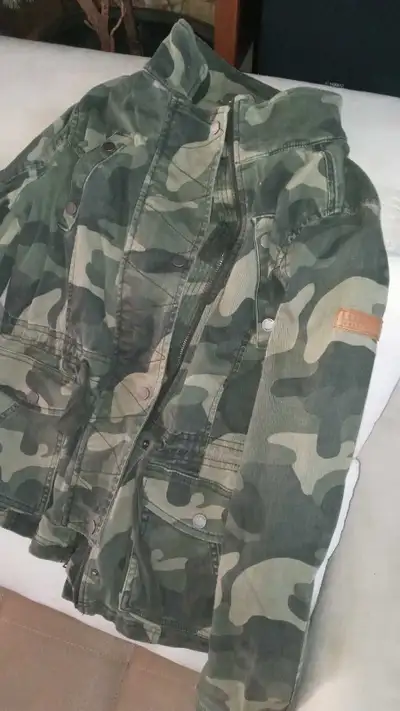 camouflage jacket , View more