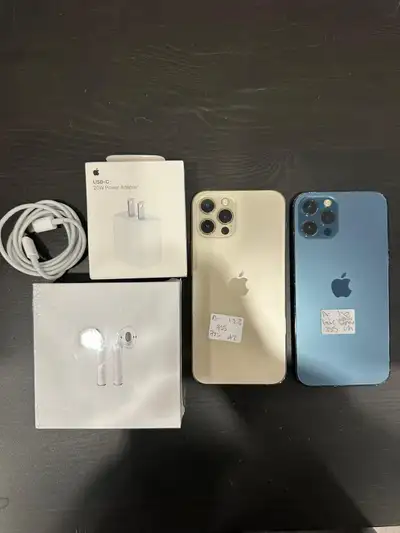iPhone 12 pro 128gb **Pro 2nd gen Pods/ 20W Set + Delivery**, View more