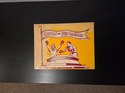 Programme d'un gala de boxe, View more