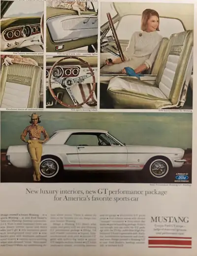 The listing photo is an original paper ad (not a reproduction) that I have for sale for 16$ and whic...