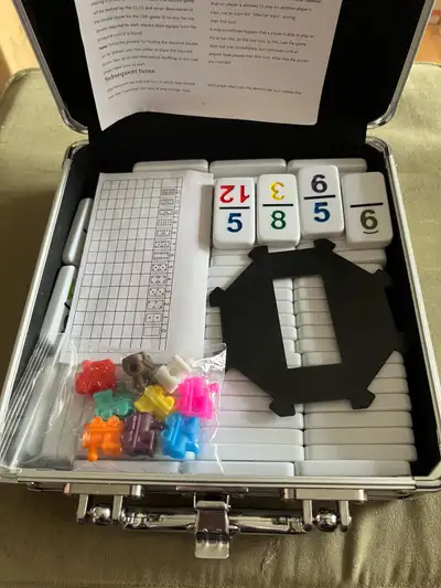 Mexican Train Dominoes - Numbered, View more