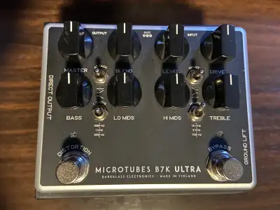 DARKGLASS MICROTUBES B7K ULTRA BASS OVERDRIVE PREAMP PEDAL, View more