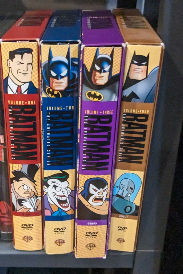 Batman animated series- 50.00 each series or 90 both in CDs, DVDs & Blu-ray in Mississauga / Peel Region