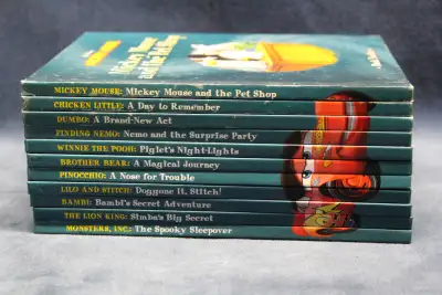 Walt Disney Children's Story Books, Chapter Books, Early Readers There are 11 books in total Mickey...