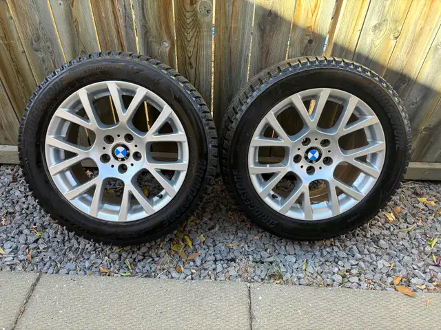 18 inch BMW RIMS and BLIZZAK WS90 TIRES in Tires & Rims in Edmonton - Image 5