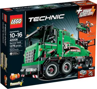 BRAND NEW LEGO TECHNIC 42008 Service Truck Retried was an excursive set did not last long on shelves...