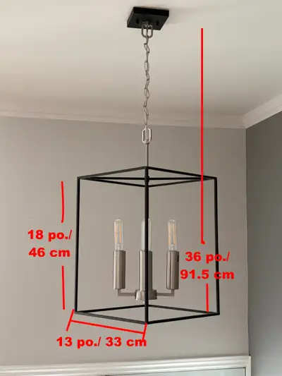 Luminaire suspendu/ Pendant light OUI C’EST DISPONIBLE, View more