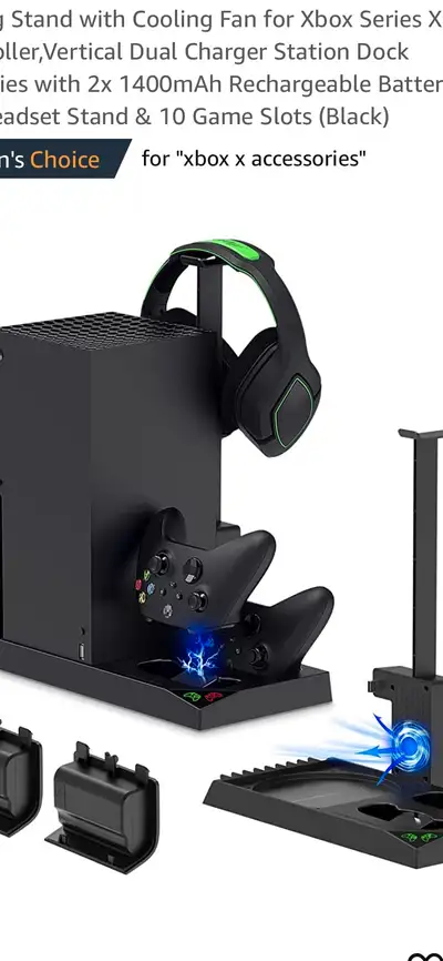 Xbox Series X Charging Stand, View more