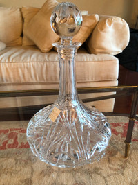 Beautiful Vintage Cristal d'Arques Crystal Decanter - FLASK