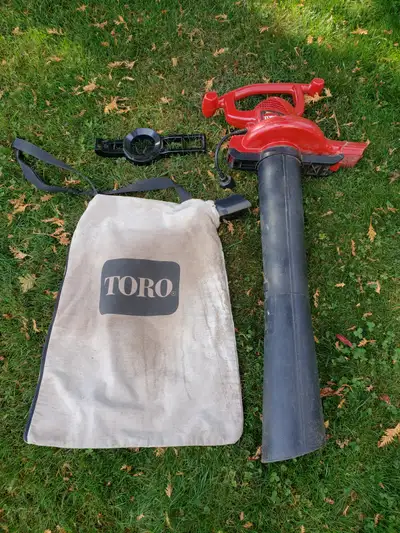 Toro blower/vacuum, View more