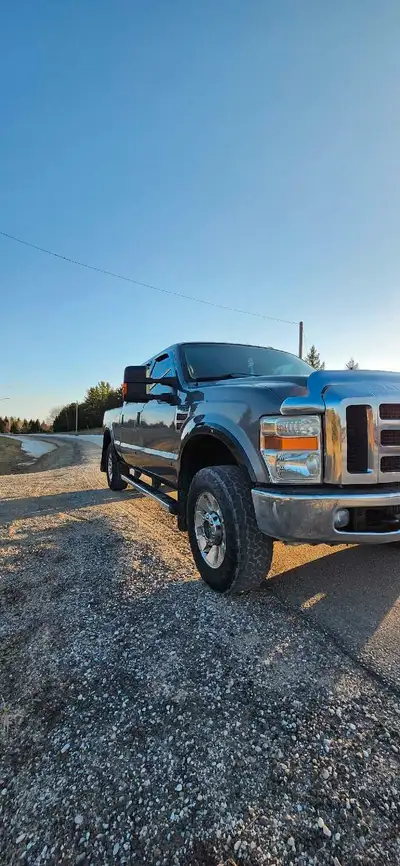 2009 f250 lariat : mostly stock ,AFE cold air intake, leveled ,custom exhaust ,stock exhaust will be...