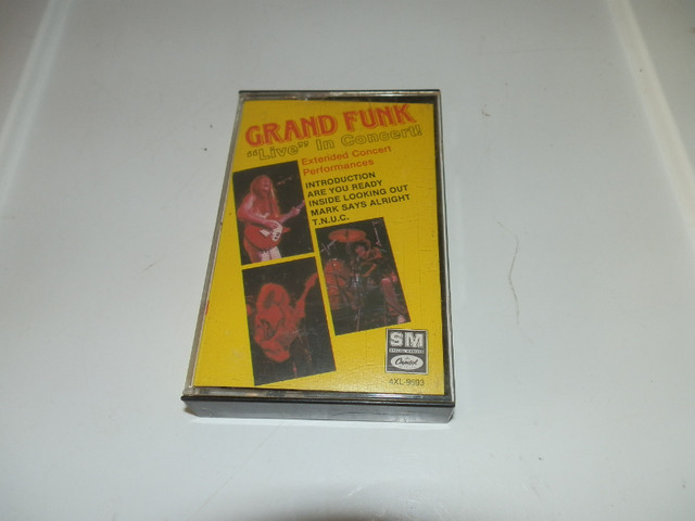 Grand Funk Railroad - Live In Concert - Extended Concert Cassett in CDs, DVDs & Blu-ray in Dartmouth